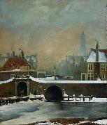 Wouter Johannes van Troostwijk The Raamgate at Amsterdam china oil painting artist